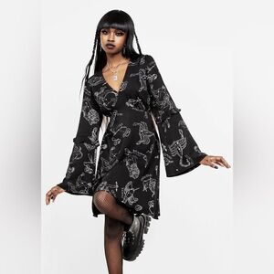 Disturbia Zodiac Print Women's Dress